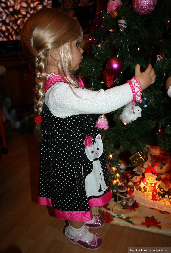 С наступающим Новым 2014 годом поздравления от моих кукол из коллекции Masterpiece (фото 3)