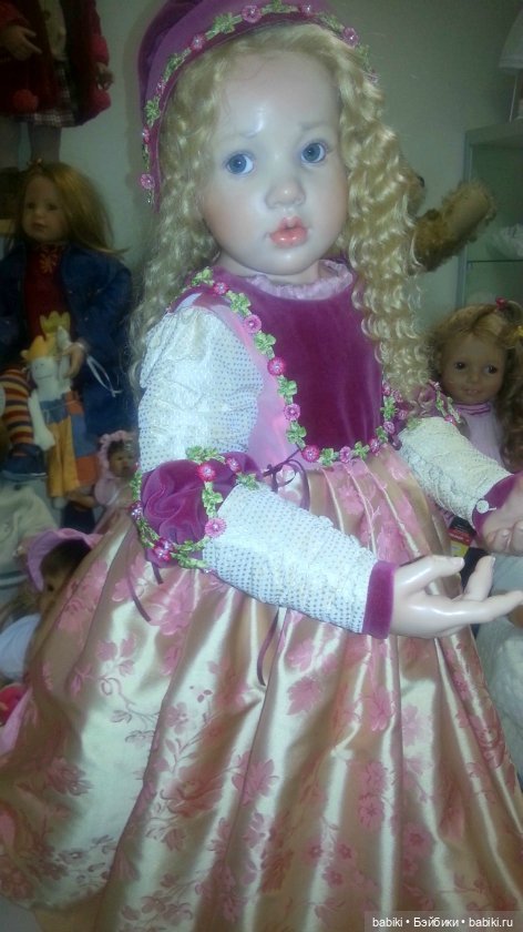 Волшебный мир фарфоровых кукол Hildegard Gunzel