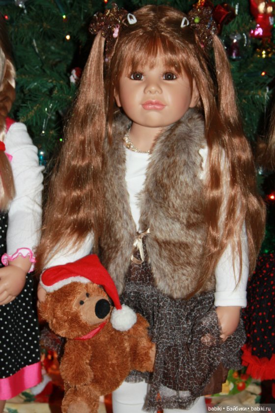 С наступающим Новым 2014 годом поздравления от моих кукол из коллекции Masterpiece (фото 10)