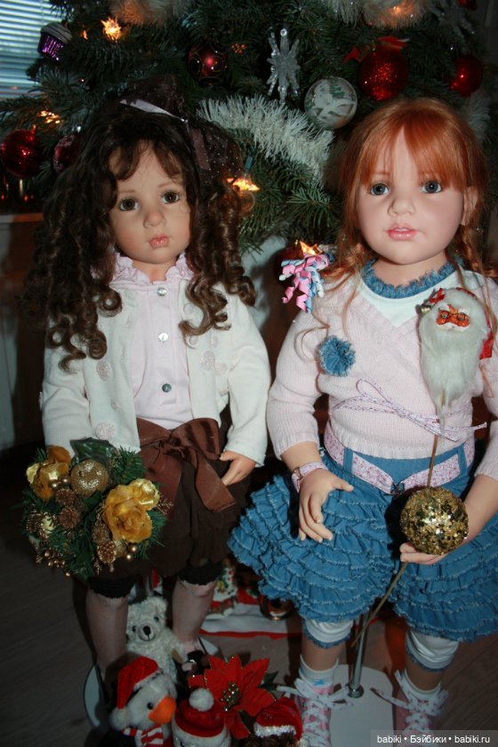 Рождество 2013 с куклами от Hildegard Gunzel