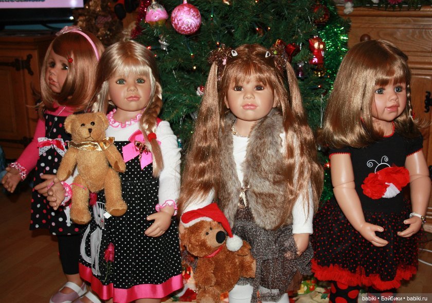 С наступающим Новым 2014 годом поздравления от моих кукол из коллекции Masterpiece (фото 9)