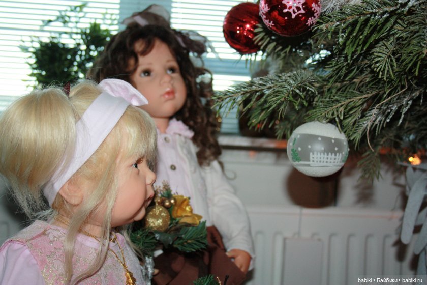 Рождество 2013 с куклами от Hildegard Gunzel