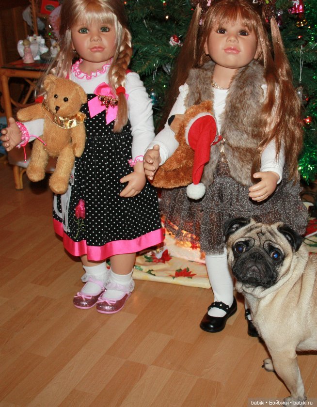С наступающим Новым 2014 годом поздравления от моих кукол из коллекции Masterpiece (фото 6)