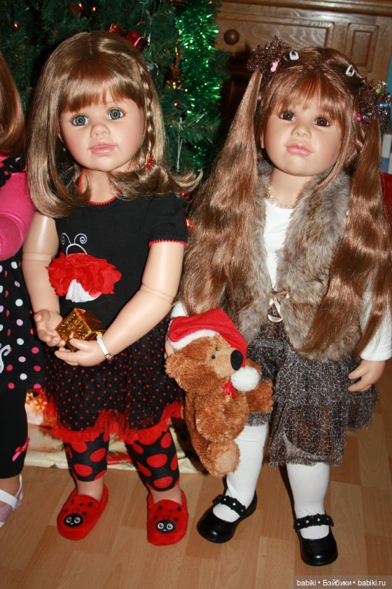 С наступающим Новым 2014 годом поздравления от моих кукол из коллекции Masterpiece