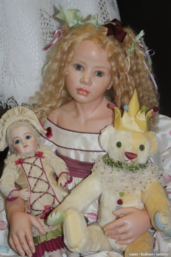 Волшебный мир фарфоровых кукол Hildegard Gunzel