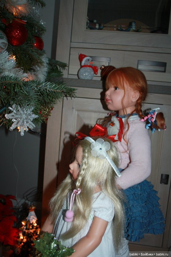 Рождество 2013 с куклами от Hildegard Gunzel