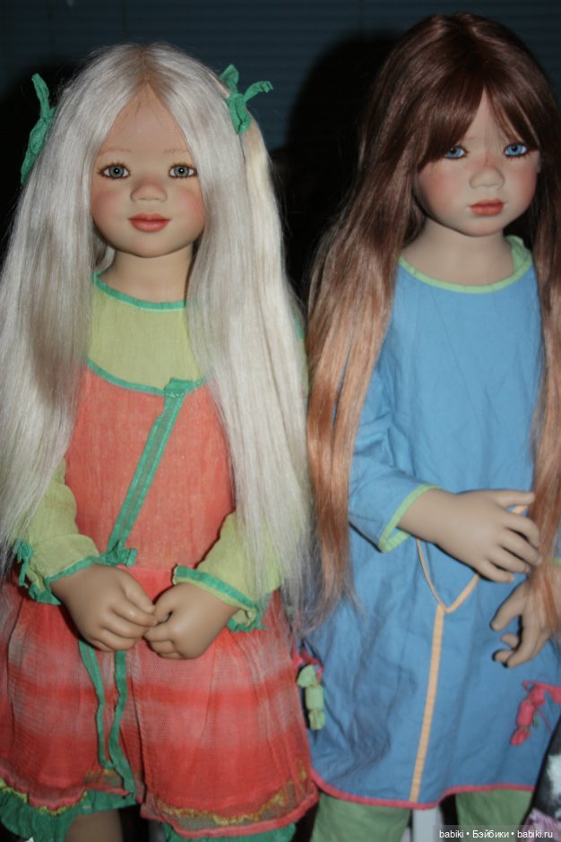 Сарай и Марджели, коллекционные куклы Annette Himstedt (фото 8)