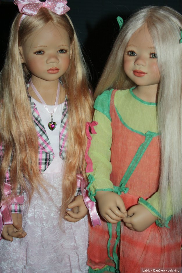 Сарай и Марджели, коллекционные куклы Annette Himstedt (фото 9)