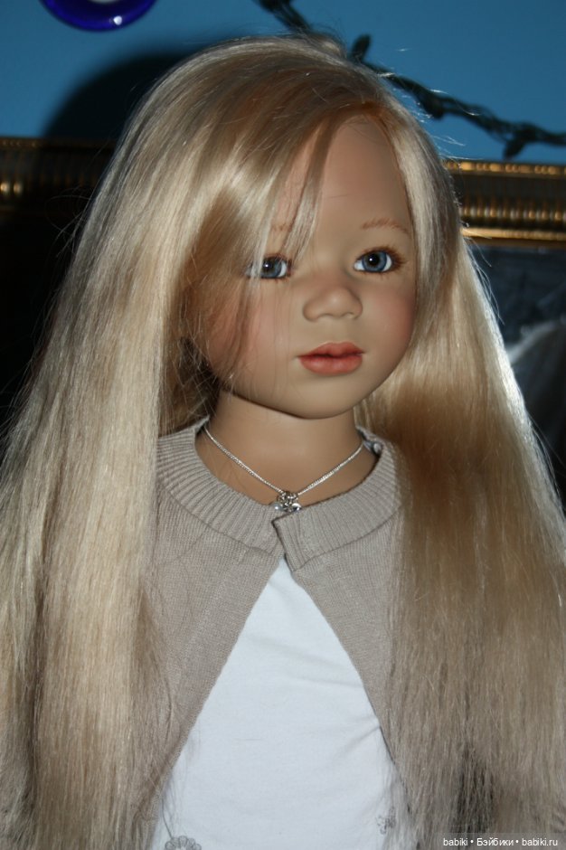 Три блондинки и брюнетка. Коллекционные куклы Annette Himstedt (фото 5)
