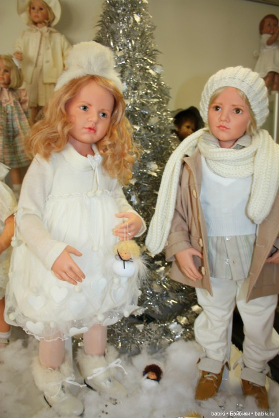 Рождественская презентация кукол из новой коллекции 2014 года от Hildegard Gunzel - (часть вторая)