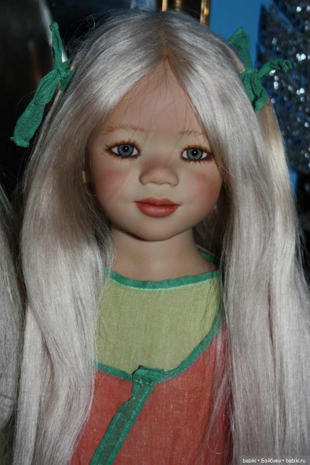Три блондинки и брюнетка. Коллекционные куклы Annette Himstedt (фото 3)