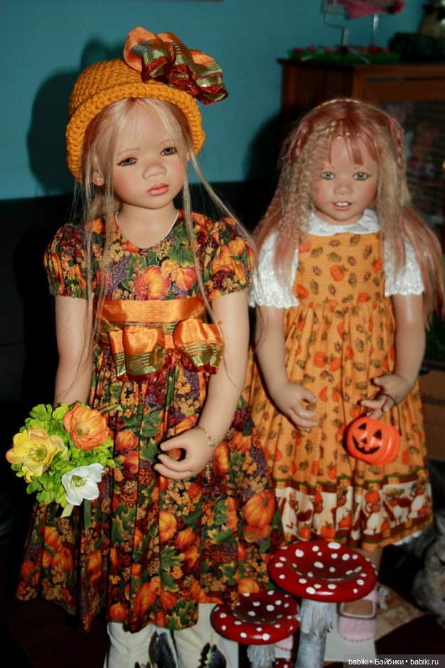 Веселый праздник Halloween и мои куклы от Annette Himstedt (фото 7)