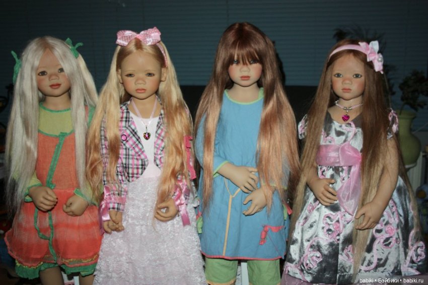 Сарай и Марджели, коллекционные куклы Annette Himstedt (фото 7)