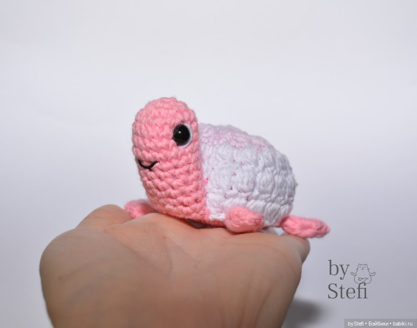 Черепашка Зефирка — Вязаные игрушки и амигуруми: крючком (фото 3)