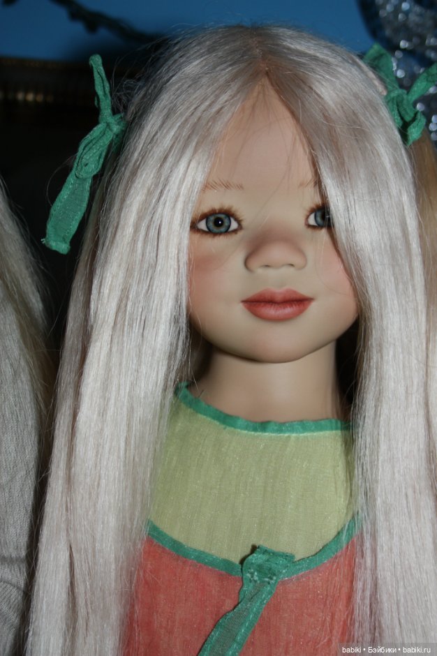 Три блондинки и брюнетка. Коллекционные куклы Annette Himstedt (фото 6)