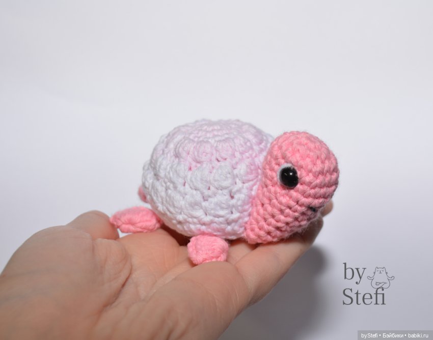 Черепашка Зефирка — Вязаные игрушки и амигуруми: крючком (фото 7)