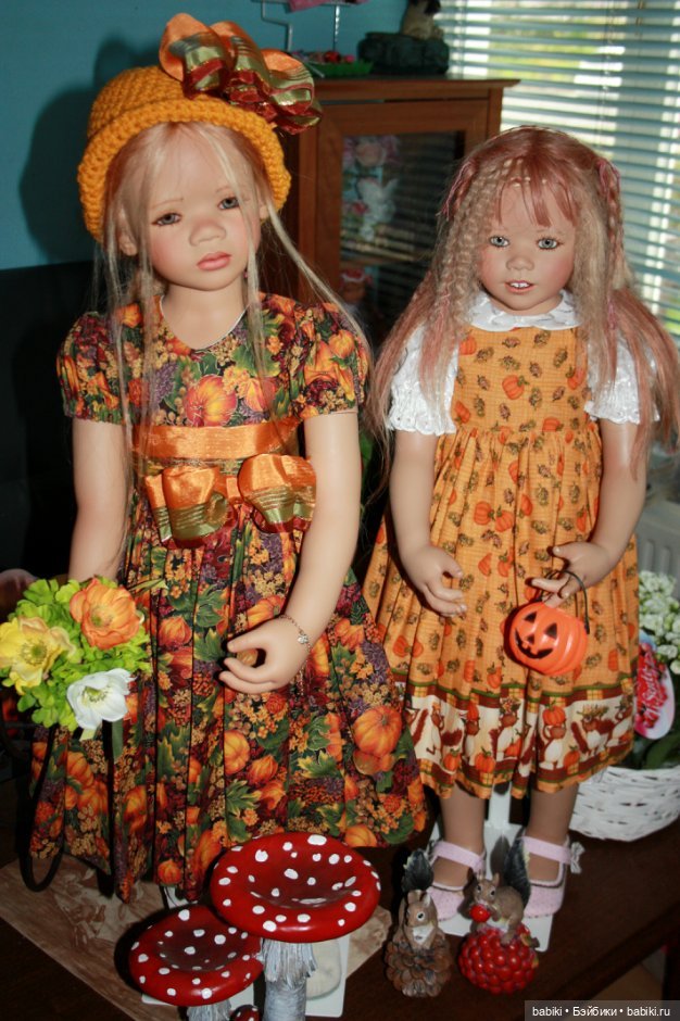 Веселый праздник Halloween и мои куклы от Annette Himstedt (фото 4)
