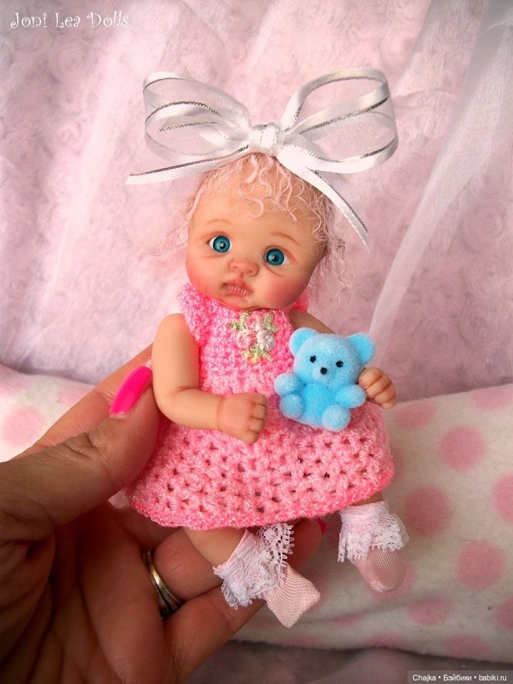 Авторские куклы дети из полимерной глины от Joni Lea - ч.17