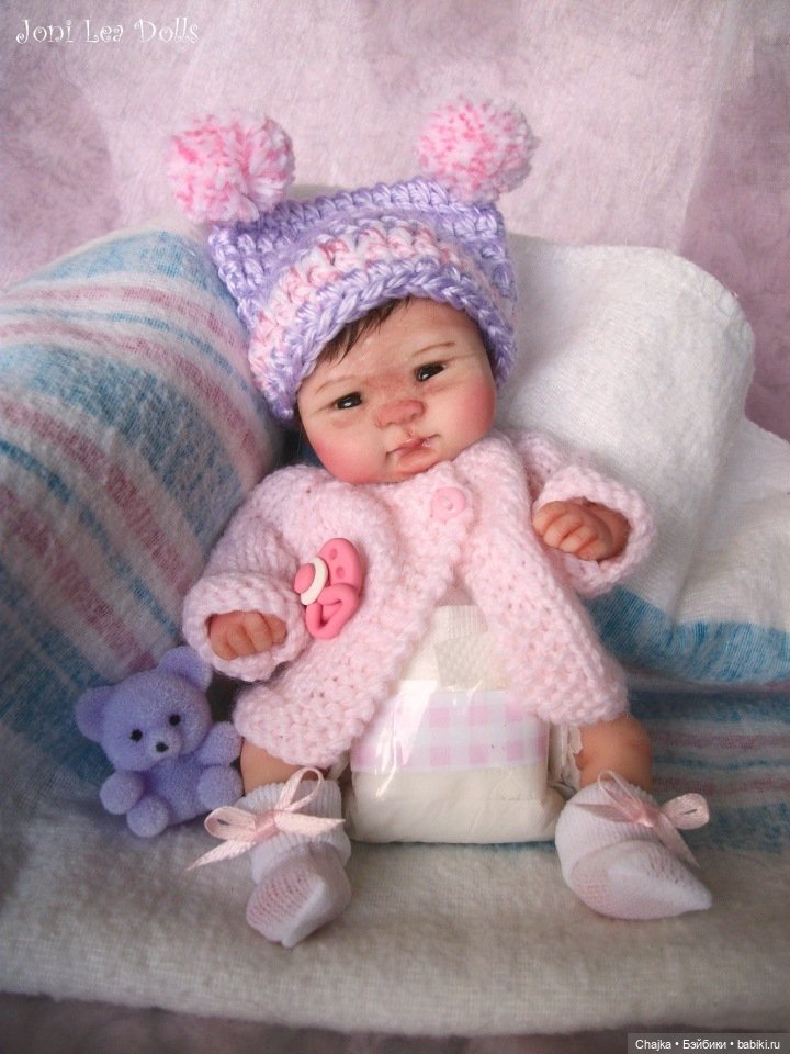 Авторские куклы дети из полимерной глины от Joni Lea - ч.17