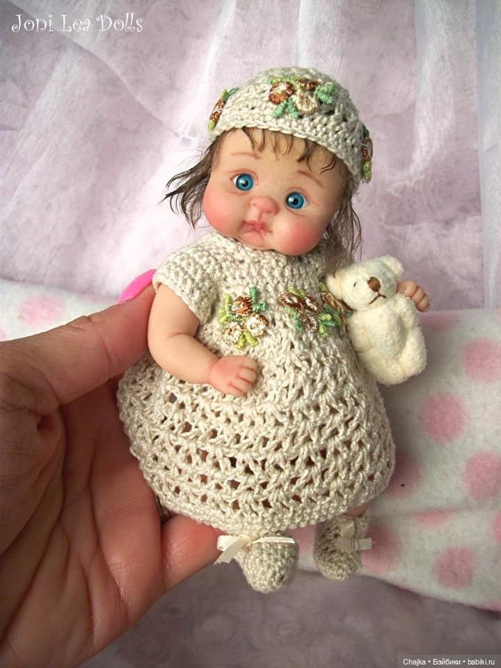 Авторские куклы дети из полимерной глины от Joni Lea - ч.17