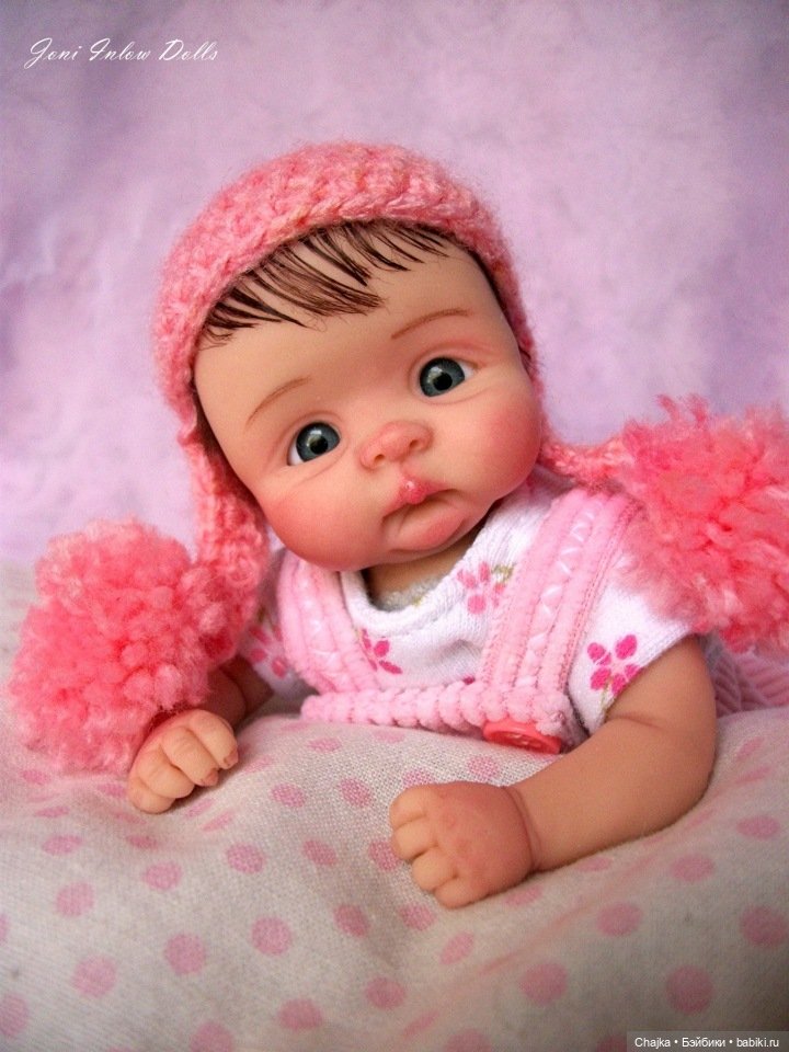 Авторские куклы дети из полимерной глины от Joni Lea - ч.17