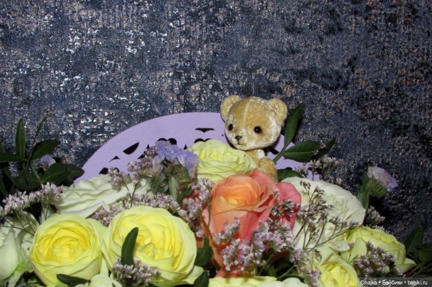 Цветочное настроение моих медвежат (фото 10)
