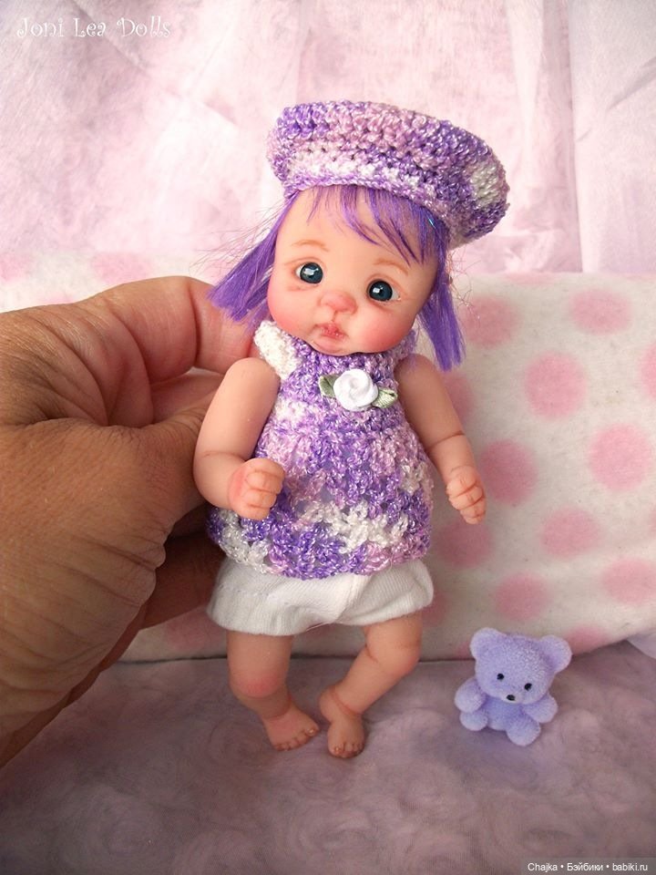 Авторские куклы дети из полимерной глины от Joni Lea - ч.17 (фото 6)