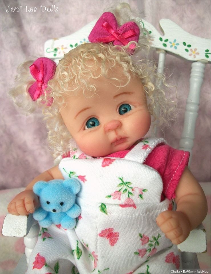 Авторские куклы дети из полимерной глины от Joni Lea - ч.17 (фото 8)