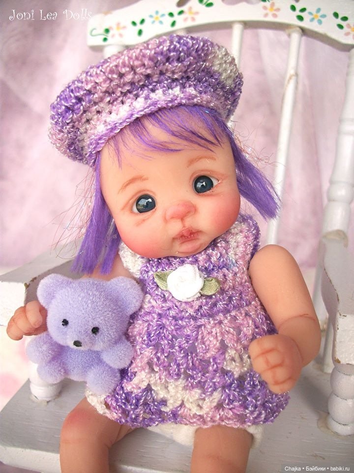 Авторские куклы дети из полимерной глины от Joni Lea - ч.17 (фото 5)