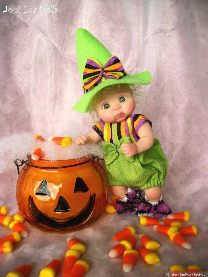 Авторские куклы дети из полимерной глины от Joni Lea - ч.17