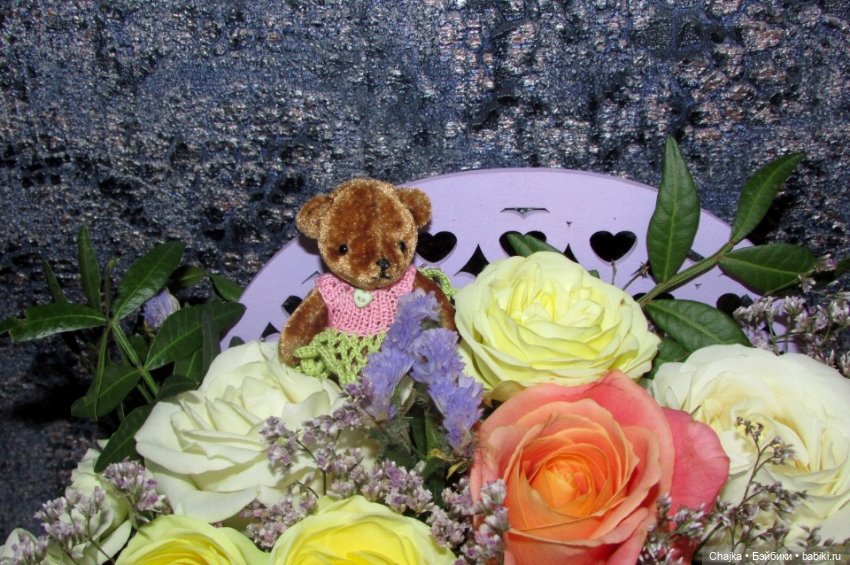 Цветочное настроение моих медвежат (фото 6)