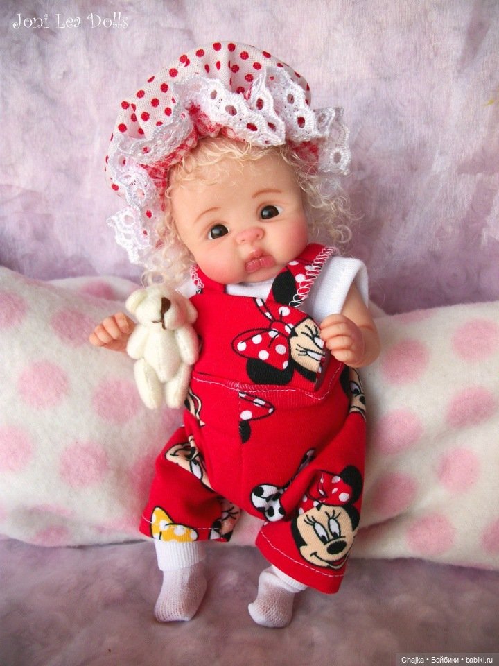 Авторские куклы дети из полимерной глины от Joni Lea - ч.17