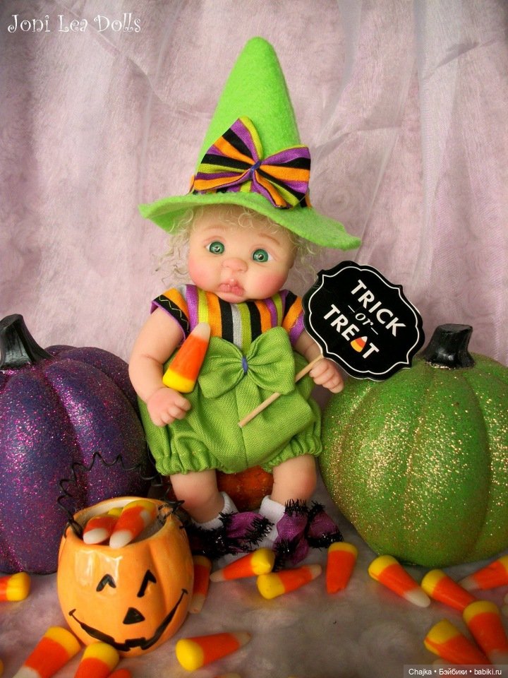 Авторские куклы дети из полимерной глины от Joni Lea - ч.17