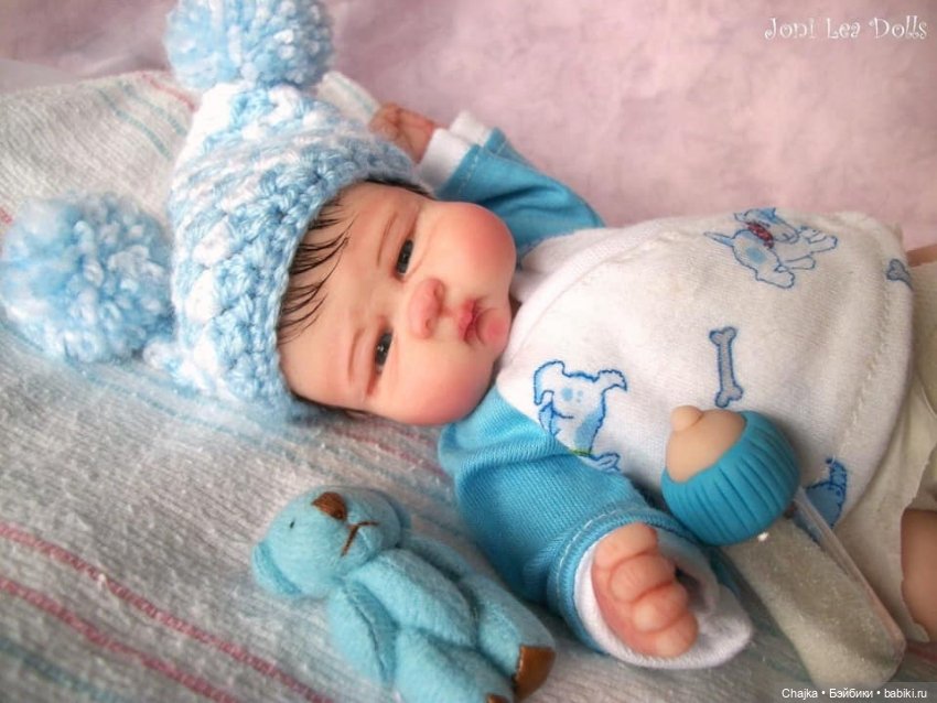 Авторские куклы дети из полимерной глины от Joni Lea - ч.17