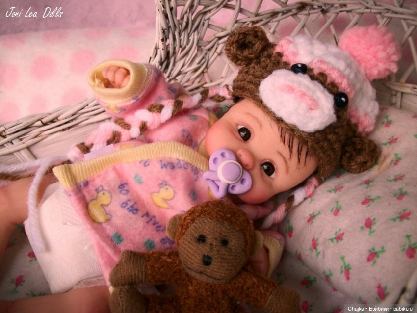Авторские куклы дети из полимерной глины от Joni Lea - ч.17
