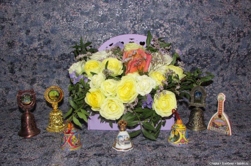 Цветочное настроение моих медвежат