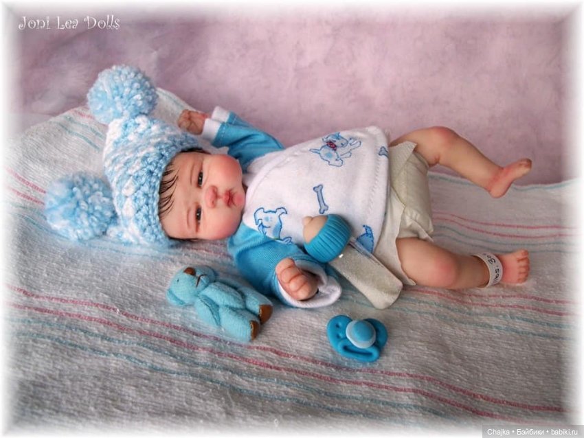 Авторские куклы дети из полимерной глины от Joni Lea - ч.17