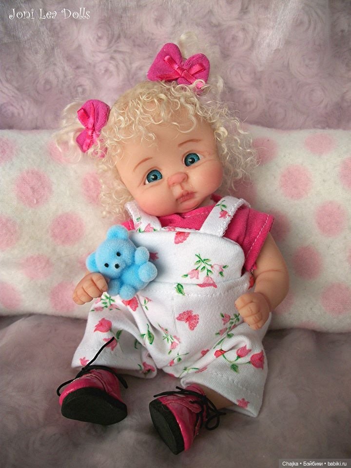 Авторские куклы дети из полимерной глины от Joni Lea - ч.17 (фото 7)