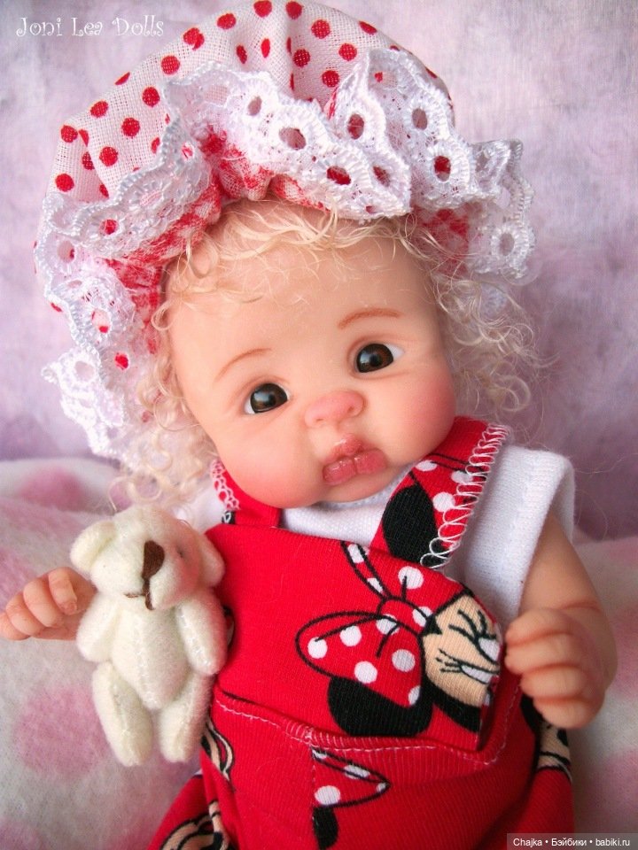 Авторские куклы дети из полимерной глины от Joni Lea - ч.17