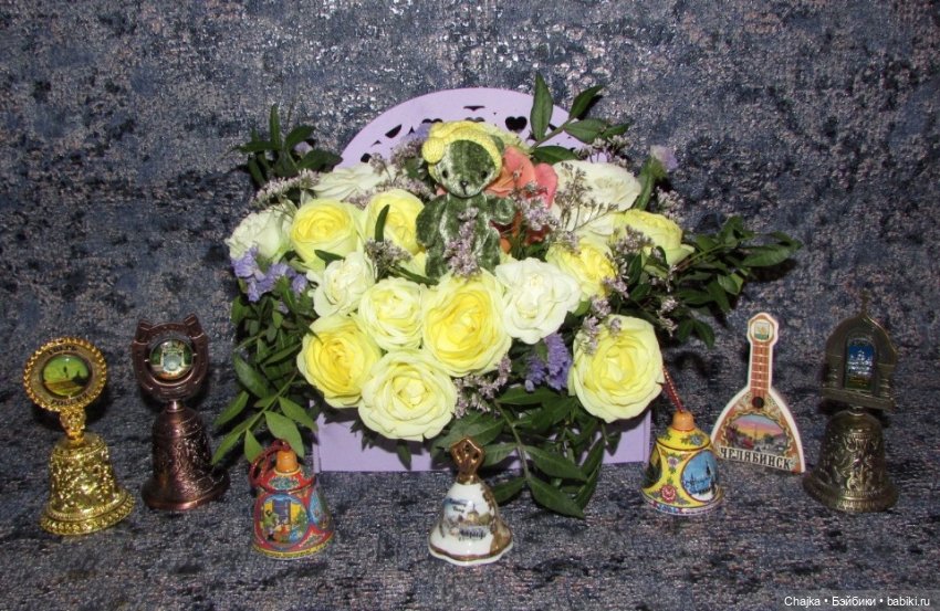 Цветочное настроение моих медвежат (фото 5)