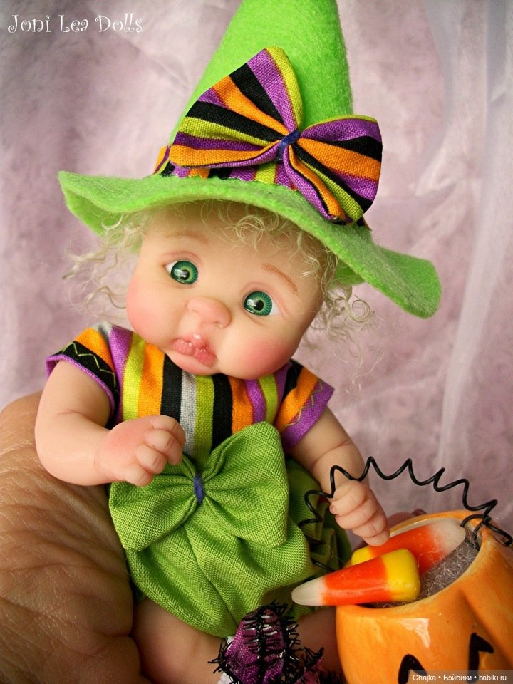 Авторские куклы дети из полимерной глины от Joni Lea - ч.17