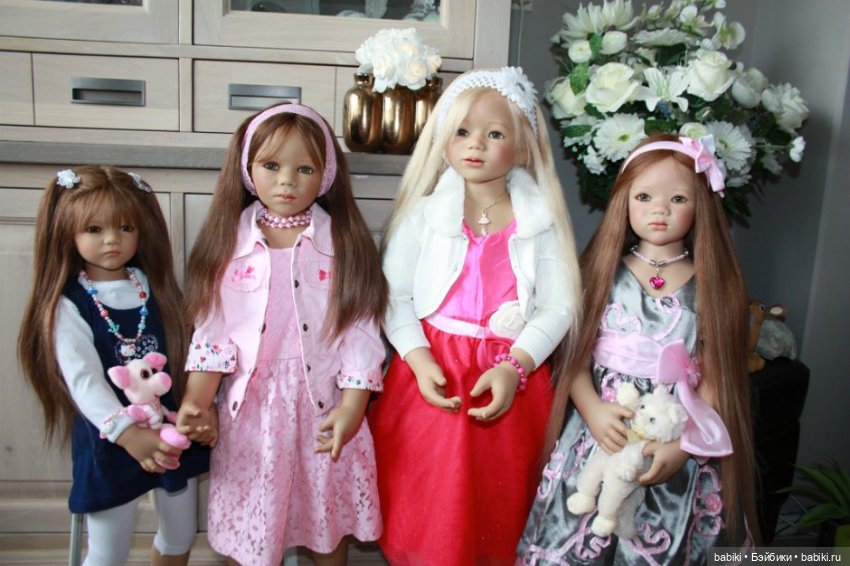 И опять любимые Химочки. Коллекционные куклы Annette Himstedt (фото 2)