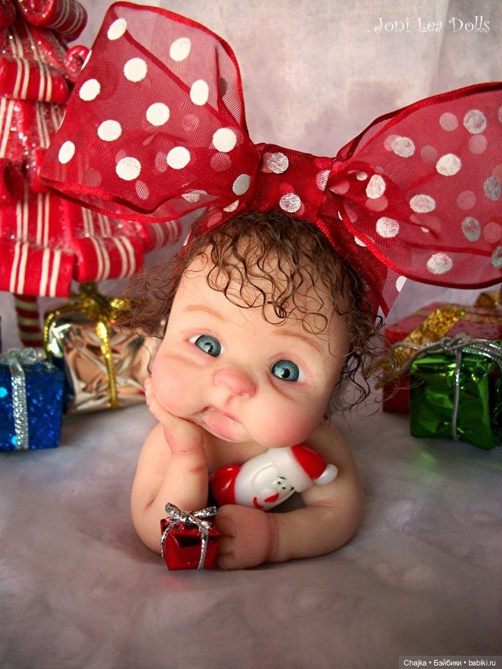 Авторские куклы дети из полимерной глины от Joni Lea - ч.17