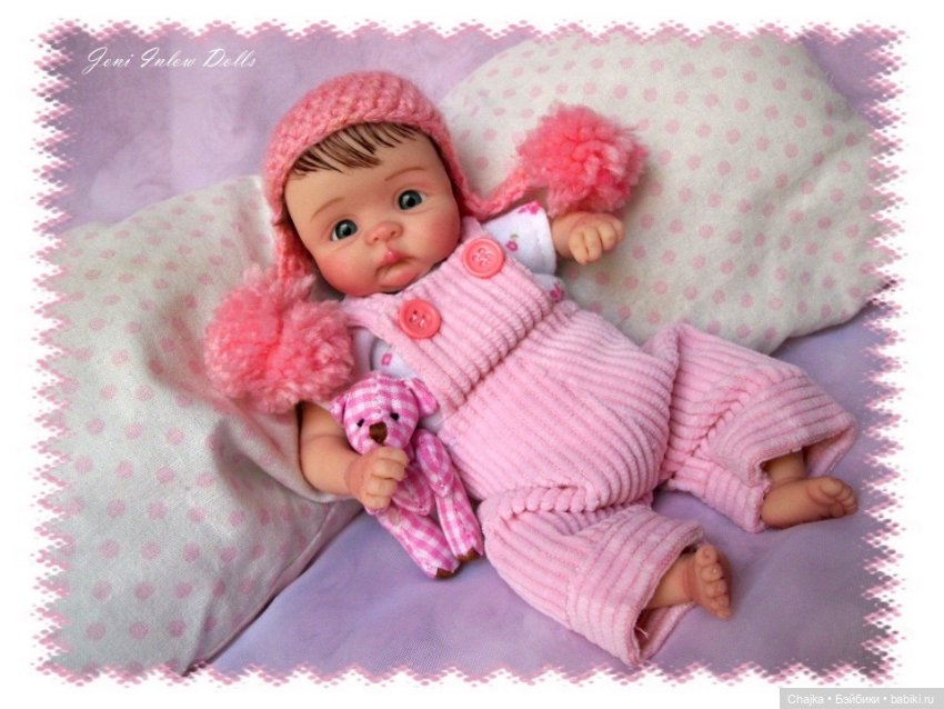 Авторские куклы дети из полимерной глины от Joni Lea - ч.17
