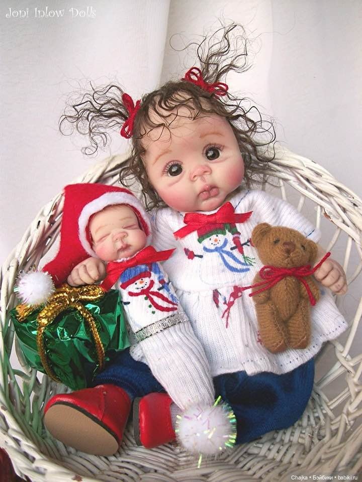 Авторские куклы дети из полимерной глины от Joni Lea - ч.17