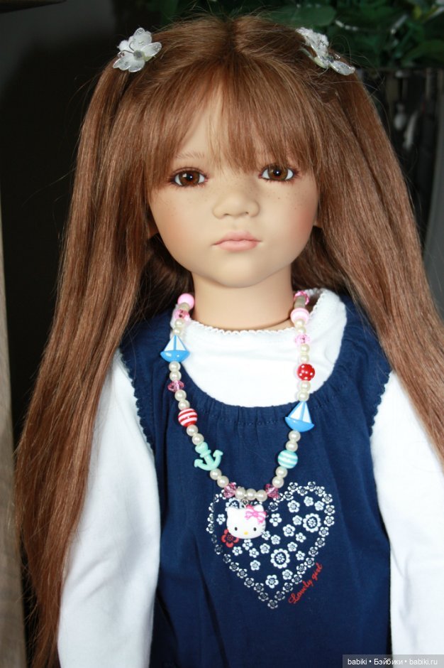 Любимые Химочки, продолжение фотосессии с Сини, Лиле и их сестричками. Коллекционные куклы от Annette Himstedt