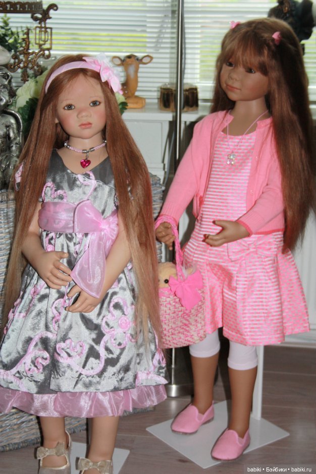 Любимые Химочки, продолжение фотосессии с Сини, Лиле и их сестричками. Коллекционные куклы от Annette Himstedt
