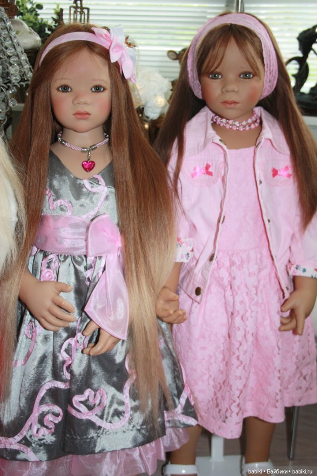 Любимые Химочки, продолжение фотосессии с Сини, Лиле и их сестричками. Коллекционные куклы от Annette Himstedt