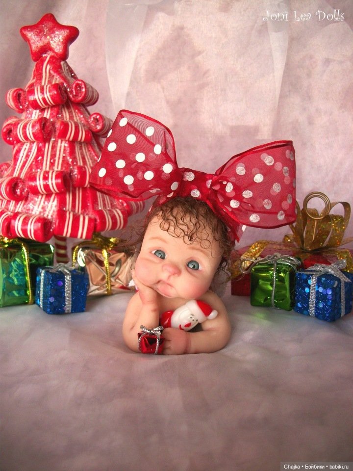 Авторские куклы дети из полимерной глины от Joni Lea - ч.17