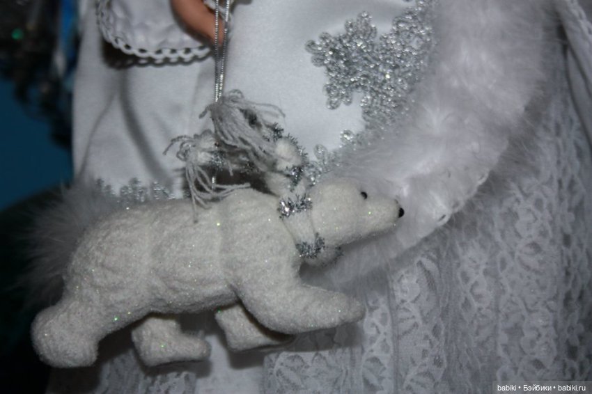 Снегурочка по имени Светлана! Коллекционная кукла от четы Zawieruszynski (фото 6)